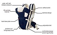 Chinmay Kids 4-in-1 Adjustable Baby Carrier Cum Kangaroo Bag/Honeycomb Texture Baby Carry Sling/Back/Front Carrier fo...