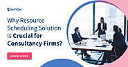 Why Resource Scheduling Solution Is Crucial For Consultancy Firms