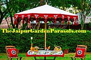 Indian Garden Parasols, Garden Parasols, Garden Umbrella – Jaipur Garden Parasols