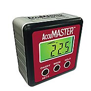 AccuMASTER 2-in 1 Magnetic Digital Level and Angle Finder