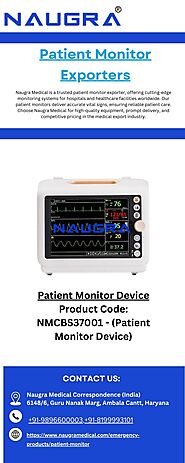 Patient Monitor Exporters