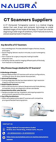 CT Scanners Suppliers