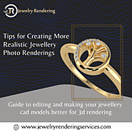 5 Tips for Creating More Realistic Jewellery Photo Renderings