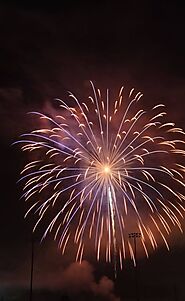 City of North Adams Annual Fourth of July Fireworks, Joe Wolfe Field, Adams, July 4 2021