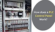 What is the role of PLC control panel?