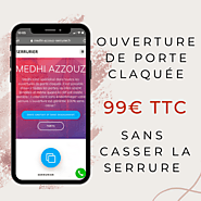 Serrurier Paris 2 pas cher - Medhi Azzouz - Intervention 99€ TTC