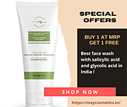 Best Face Wash With Salicylic Acid and Glycolic Acid in India