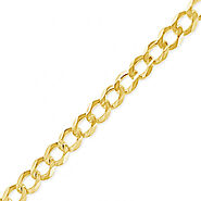 Exotic Diamonds - Fashionable Men's gold chain