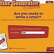 Letter Generator | Read Write Think