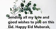 100+ All Time Best Eid Mubarak Wishes with Images Quotes