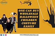 One Can Buy Wholesale Halloween Children Costume Easily