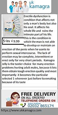 Kamagra jelly treat erectile dysfunction and enjoy their sex life