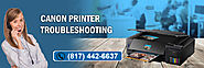 Easy Canon Printer Troubleshooting | (817) 442-6637 | Not Responding