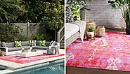 Some Benefits for Choosing Pink Outdoor Rugs for Your Space