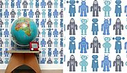 Robot Wallpaper - Perk Up Your Business with Wonderful Wallpaper - TheOmniBuzz