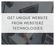 Get Unique Website From Websterz Technologies