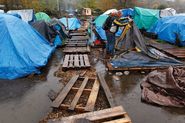 Ignored or Destroyed by Most, Tent Cities Get More Permanent