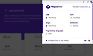 Wappalyzer (Identify underlying technologies behind web pages)