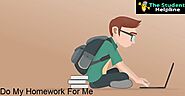 Do My Homework Online | Trusted and Secure | Instant Support From Thestudenthelpline.Com