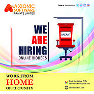 Axionic Software Private Limited is hiring Online Bidders