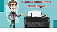How to Fix Canon Printer Prints Blank Pages Issue | 1-888-272-8868