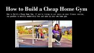 How to Build a Cheap Home Gym