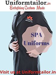 Buy Personalised Unisex Salon and Spa Uniforms Online at UniformTailor