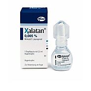 xalatan eye drops