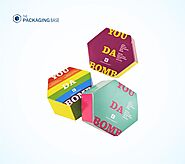 High-Quality Printed Custom Hexagon Boxes For Sale