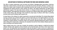 Medical Software Reduces Billing Time By Medsupplysoftware.Com