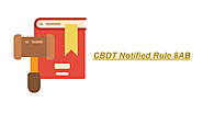 CBDT Notified Rule 8AB