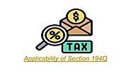 Applicability Of Section 194Q