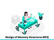 Design of Masonry Structures MCQ Questions