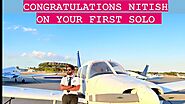 First Solo - Pilot Training with Best Flying School