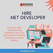 hire dot net developer - Invedus Outsourcing