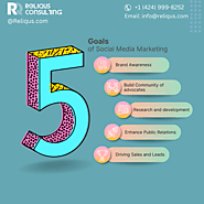 5 goals of social media marketing