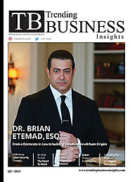 Trending Business insights --Dr. Brian Etemad, Esq. is the CEO & Founder of the award-winning Tamleek Real Estate Co.