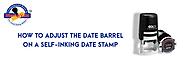How to Adjust the Date Barrel on a Self-Inking Date Stamp