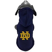 Notre Dame NCAA Fighting Irish Polar Fleece Pet Dog Hoodie by All Star Dogs
