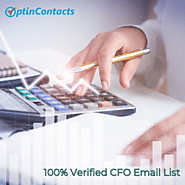 CFO Email List | CFO Mailing List | CFO Email Database | Verified