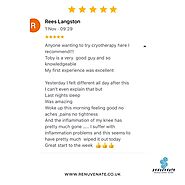 Client Review | Cryotherapy | Renuvenate