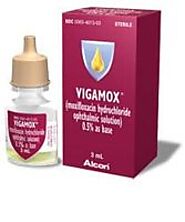 is vigamox a steroid