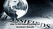 How To Use Classified Ads For Excellent Results – Ads Thumb