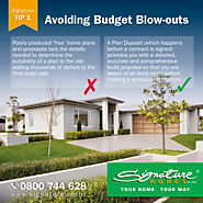 How to Avoiding Budget Blow-Outs by Signature Homes