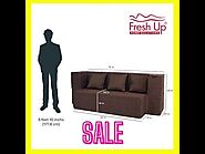 Premium HD Foam provides soft and comfort. Sofa Cum Bed Mattress converted in to 4 seat and 3 seat