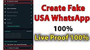 How to get USA WhatsApp number? | US number se WhatsApp kaise chalayen