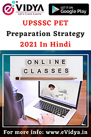 UPSSSC PET preparation strategy 2021 In Hindi - eVidya