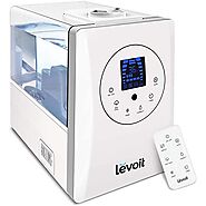 LEVOIT Humidifiers for Large Room Bedroom (6L), Warm and Cool Mist Ultrasonic Air Vaporizer for Home Whole House Babi...