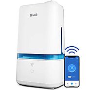 LEVOIT Humidifiers for Bedroom, Smart Wi-Fi Cool Mist Essential Oils Diffuser in one, 4L Ultrasonic Air Vaporizer for...