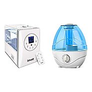 LEVOIT Humidifiers for Large Room Bedroom (6L), Warm and Cool Mist Ultrasonic Air Humidifier for Home & Humidifiers f...